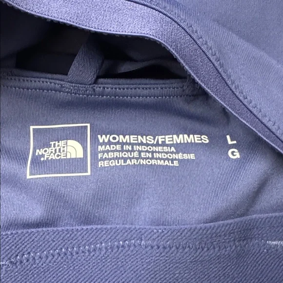 The North Face Cave Blue Valley Shine Bra, Size L - Picture 7 of 8
